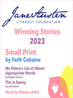 cover image of Jane Austen Literacy Foundation Winning Stories 2023